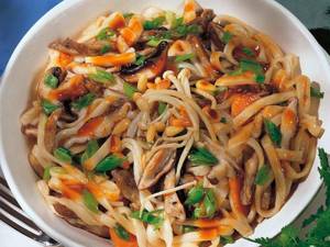 Mushroom Noodles