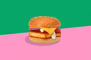 Desi Masala Paneer Burger