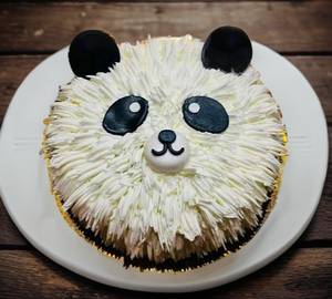 Panda Cake Eggless