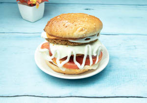 Chicken Double Decker Burger