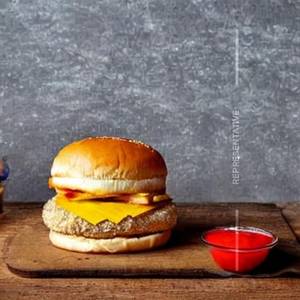 Chicken cheese burger