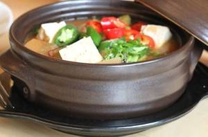 Vegetarian  Bella Stone Sizzling Pot