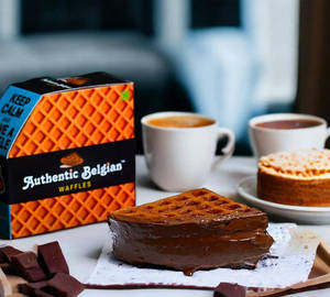 Double Choco Overload Waffle