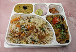 Kadai Veg & Veg Pulao Combo