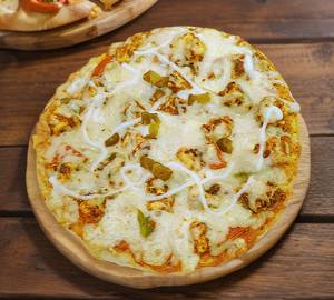 Cottage cheese pizza