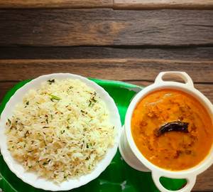 Ghee Dal Fry + Flavor Rice