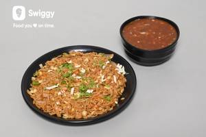 Veg Manchurian + Rice