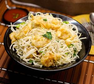 Prawn noodles