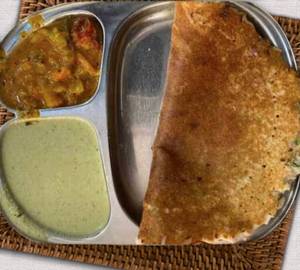 Carrot  dosa
