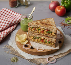 Masala Paneer Sandwich