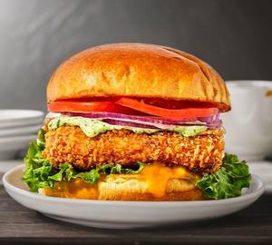 Paneer cheese burger
