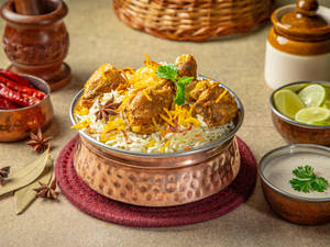 Chicken Biryani (bone)