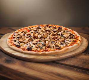 Cheese And Mushroom Pizza [7 Inches]