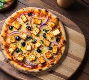 Onion Cheese Paneer Black Olive Oil