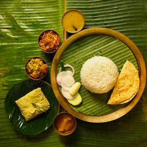 Bhetki Paturi Thali