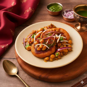 Tikki Chole Chaat