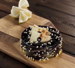 Eggless exotic beauty hazelnut chocolate cake (500gms )