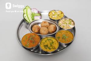 Daal Baati Churma Thali