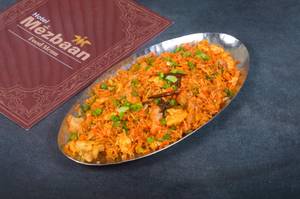 Triple Chicken Schezwan Fried Rice