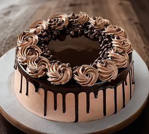 Chocolate  forest chocochip cake 