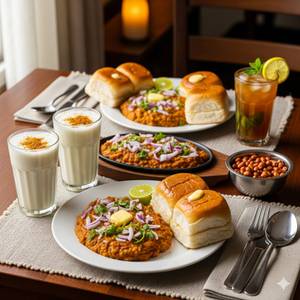 Pav Bhaji Combo For 2