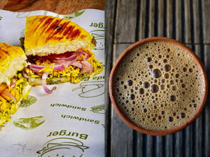 Kulcha Aloo Tikki And Desi Chai