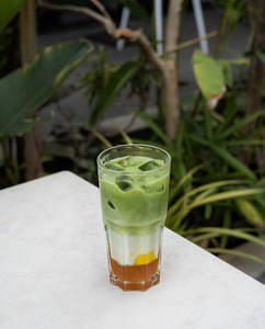 Mango Milk Matcha