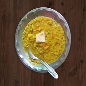 Vegetable Khichdi With Butter