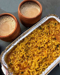 Veg Maggi And Desi Chai
