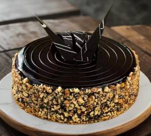 Chocolate walnut cake