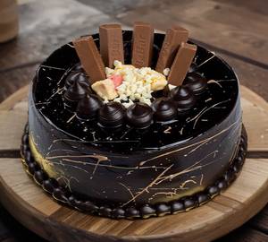 Eggless divine treat standrad chocolate marble cake (500gms)