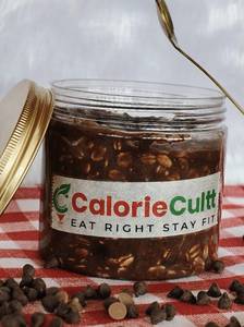 High Protein Double Chocolate Overnight Oats