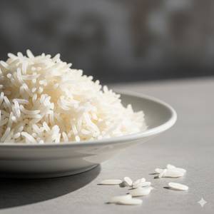 Plain rice