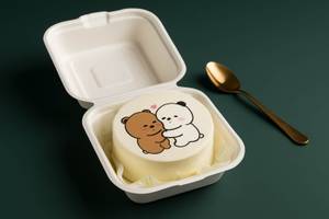 Kissing Bubu Dudu Bento Cake [225 Gms]