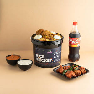 Chicken Bucket Biryani Combo ||3 Serves ||