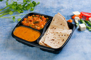 5 Pc Roti + Mix Veg + Dal