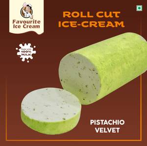 Pistachio velvet roll