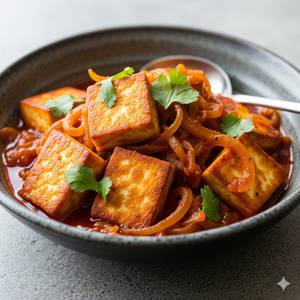 Paneer do pyaaza
