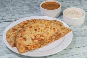 2 Aloo Paratha with Dahi