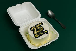25th Birthday Bento Cake [225 Gms]