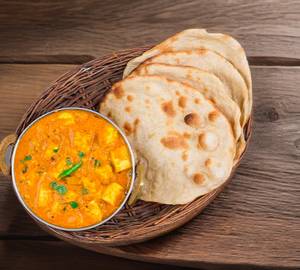 Shahi Panner + 6 Butter Tandoori Roti