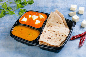 5 Pc Roti + Paneer Masala + Dal