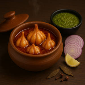 Ahuna (handi) Mutton Garlic (only Garlic Per Piece)