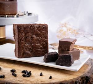 Whole Wheat Choco Loaded Brownie [1 Piece]