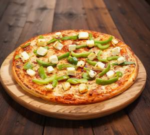  Paneer Capsicum pizza