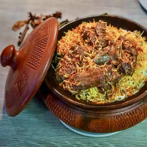 Mutton Biryani Handi