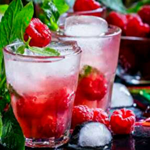 Blush Affair Non-Alcoholic Mocktail