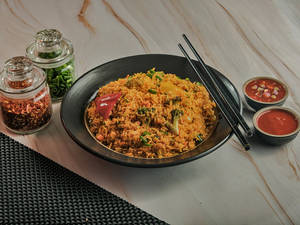 Veg Singapore Fried Rice