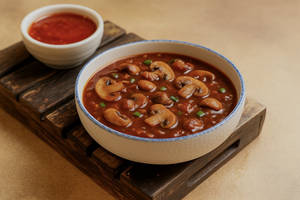 Mushroom Chilly Gravy