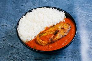 Fish Masala Rice Bowl